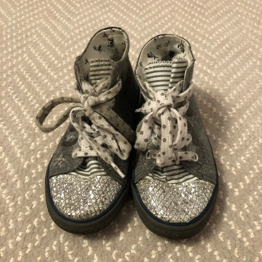 Sparkle High Top Sneakers
